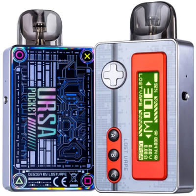 Lost Vape Ursa Pocket Nes Red (Золотисто-червоний, з картриджем) Багаторазовий POD
